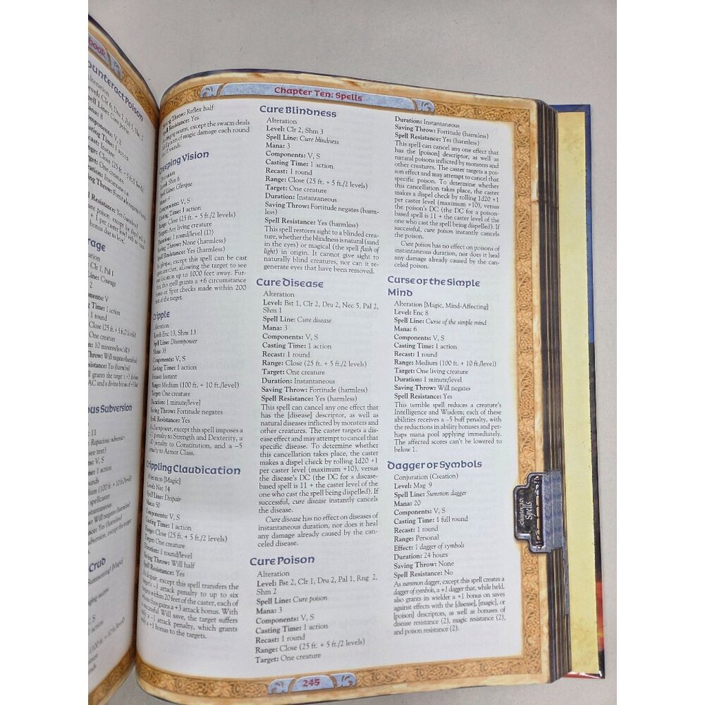 EverQuest Role-Playing Game Players Handbook Sword & Sorcery Hardcover 2002 VG - Picture 10 of 14